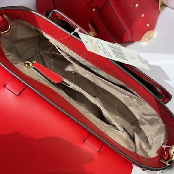 Michael Kors Manhattan Medium School Satchel - Picture 11 of 16